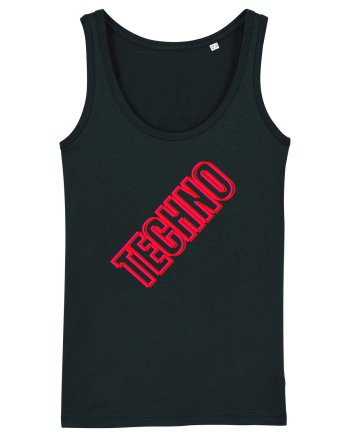 Techno Music Lover  Black