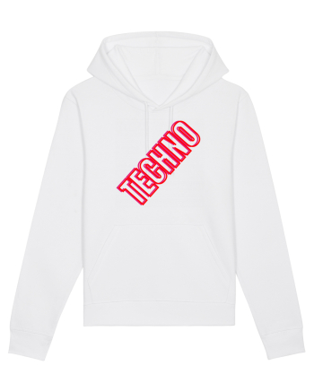 Techno Music Lover  White