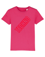 Techno Music Lover  Tricou mânecă scurtă  Copii Mini Creator