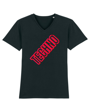 Techno Music Lover  Black