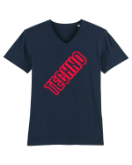 Techno Music Lover  Tricou mânecă scurtă guler V Bărbat Presenter