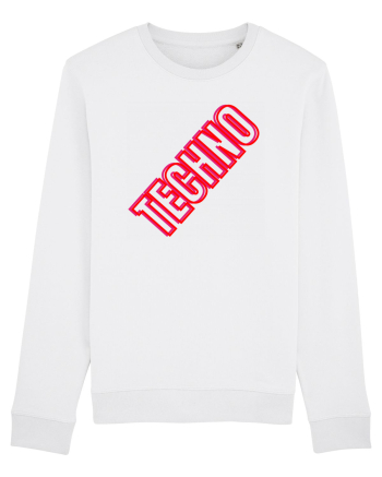 Techno Music Lover  White