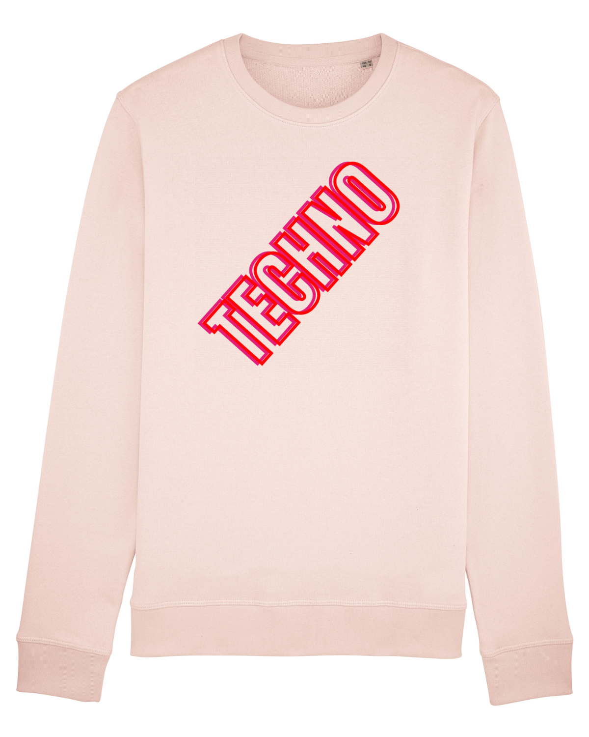 Bluză mânecă lungă Unisex Rise Candy Pink