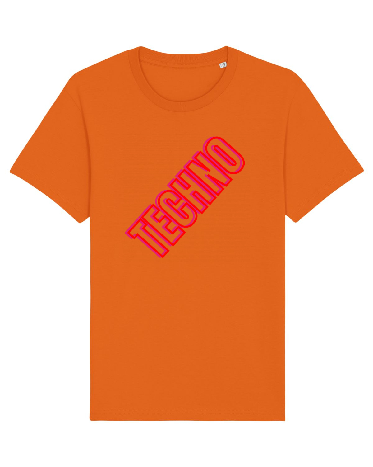 Tricou mânecă scurtă Unisex Rocker Bright Orange