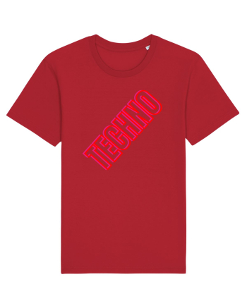 Techno Music Lover  Red