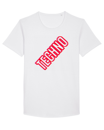 Techno Music Lover  White