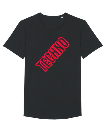 Techno Music Lover  Black