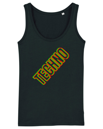 Techno Music Lover  Black