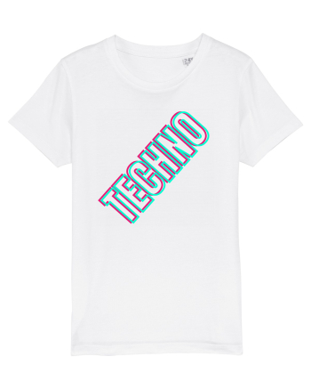Techno Music Lover  White