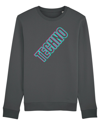 Techno Music Lover  Anthracite