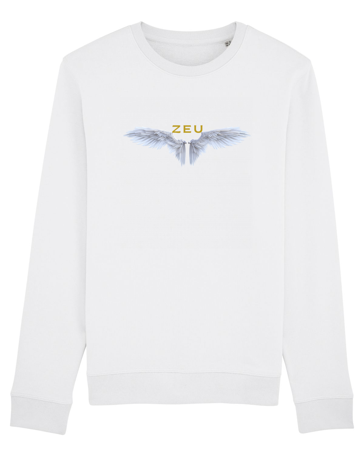 Bluză mânecă lungă Unisex Rise White
