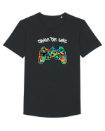 Change the Game Tricou mânecă scurtă guler larg Bărbat Skater