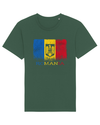 Romania Tricolor Bottle Green