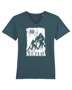 Romania Tricou mânecă scurtă guler V Bărbat Presenter