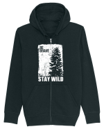 Stay Wild Hanorac cu fermoar Unisex Connector