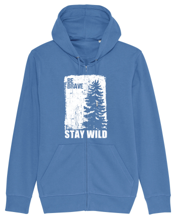 Stay Wild Bright Blue