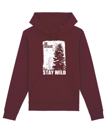 Stay Wild Burgundy
