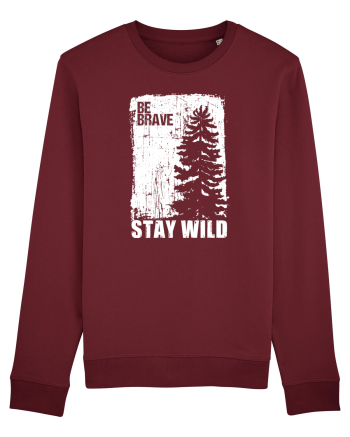 Stay Wild Burgundy