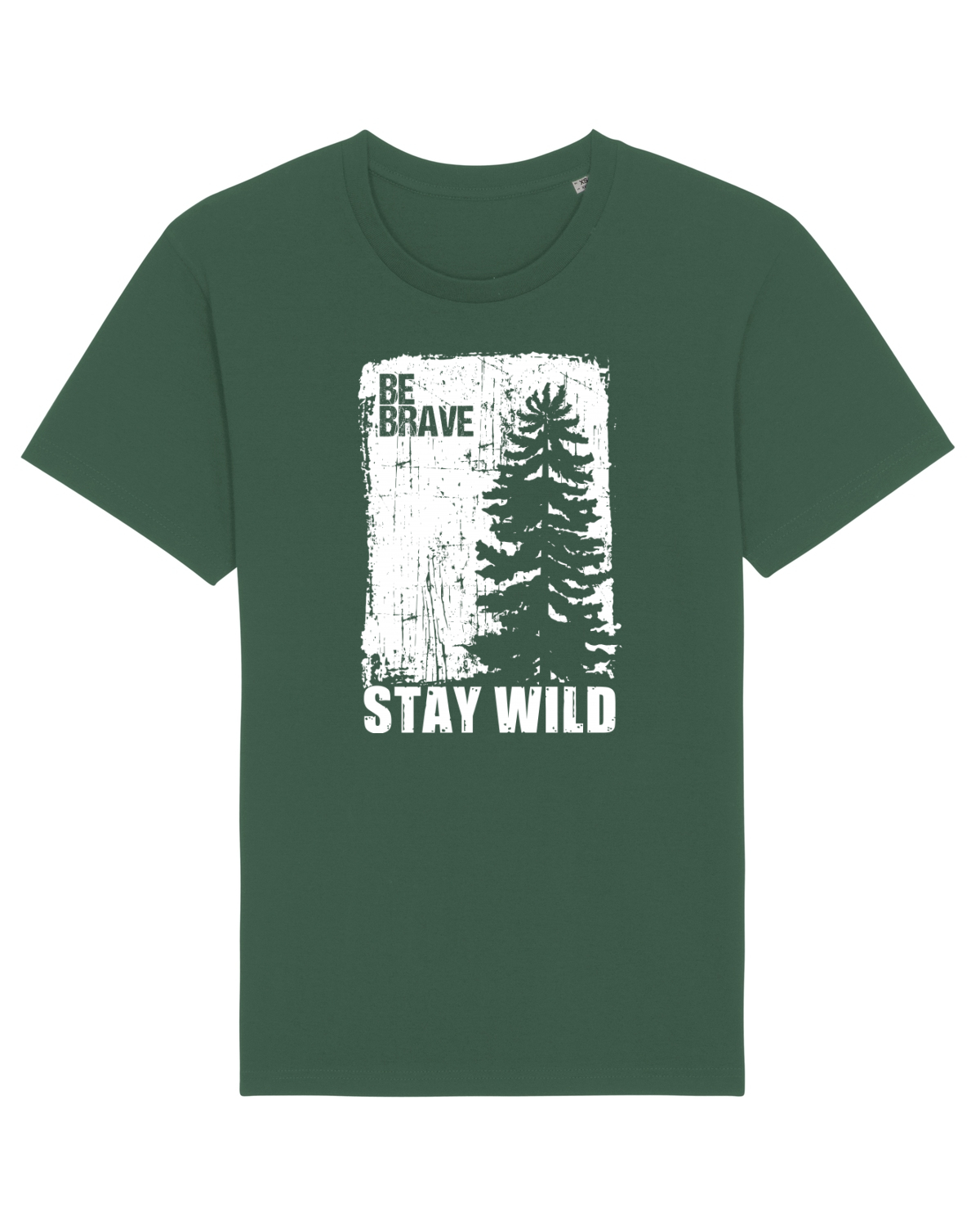 Tricou mânecă scurtă Unisex Rocker Bottle Green
