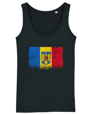 Steag Vintage Romania Black