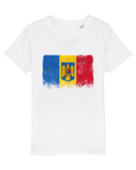 Steag Vintage Romania Tricou mânecă scurtă  Copii Mini Creator