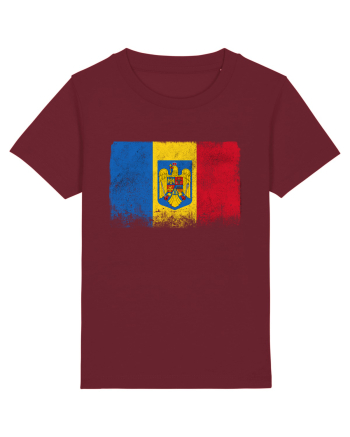 Steag Vintage Romania Burgundy