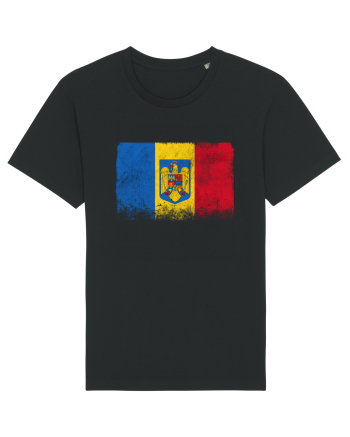 Steag Vintage Romania Black