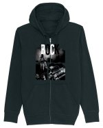 Vintage Rock Hanorac cu fermoar Unisex Connector