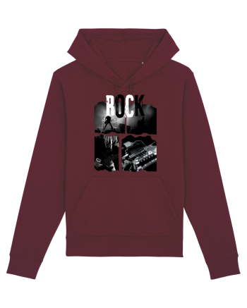 Vintage Rock Burgundy