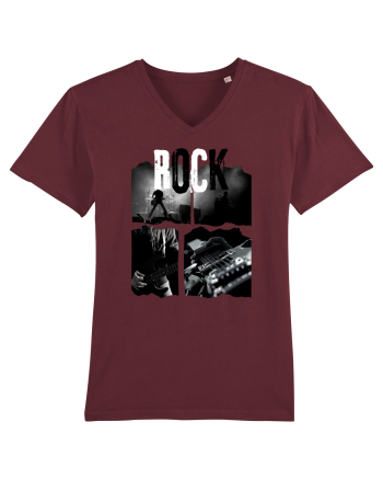 Vintage Rock Burgundy