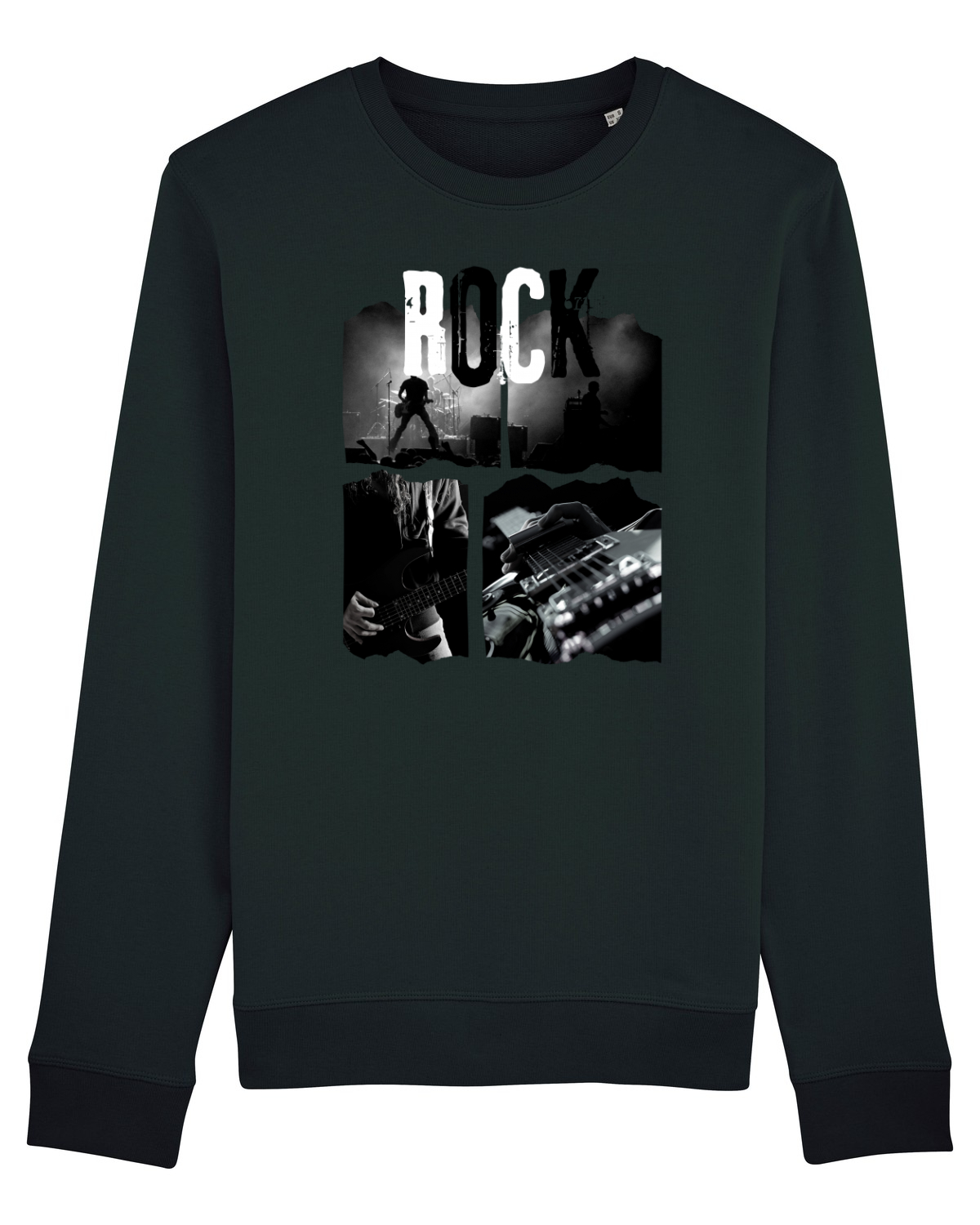 Bluză mânecă lungă Unisex Rise Black