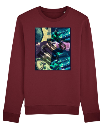 Vintage Rock Burgundy