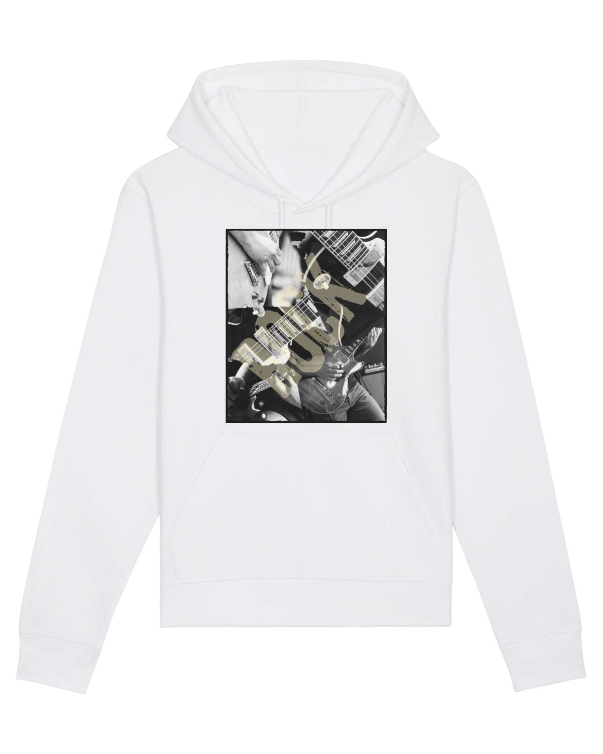Hanorac Unisex Drummer White