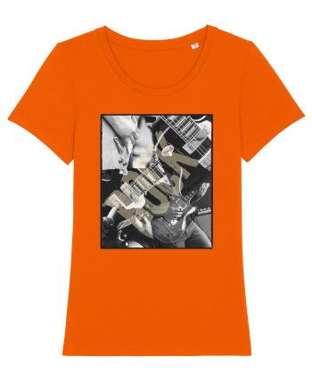 Vintage Rock Bright Orange