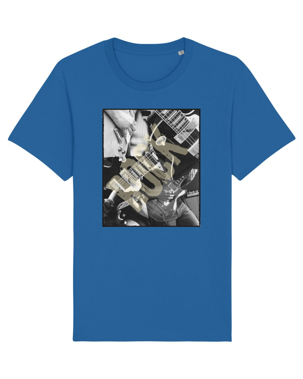 Tricou mânecă scurtă Unisex Rocker Royal Blue