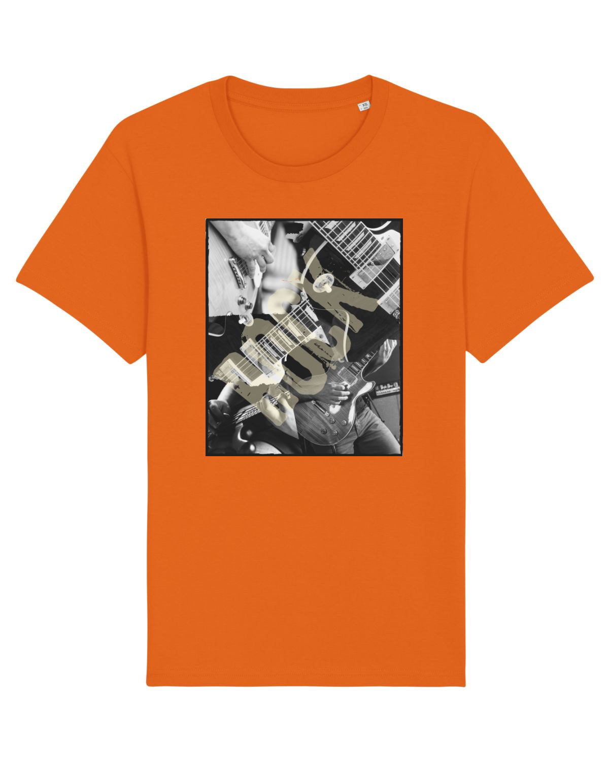 Tricou mânecă scurtă Unisex Rocker Bright Orange