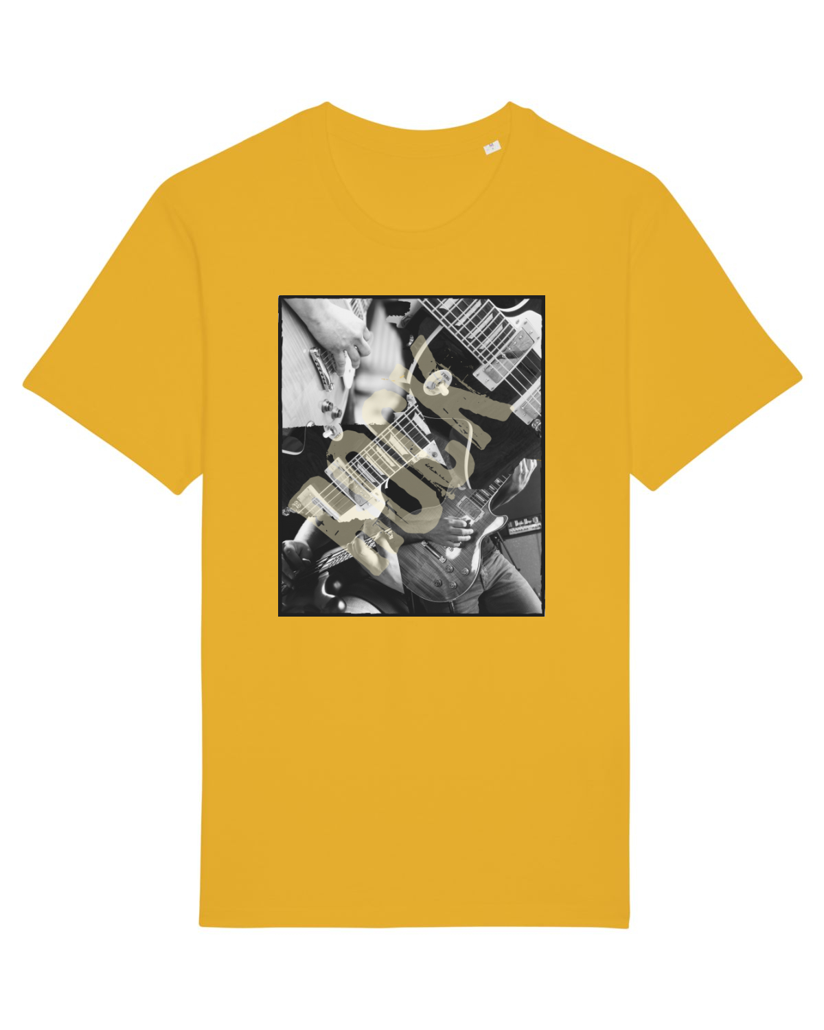 Tricou mânecă scurtă Unisex Rocker Spectra Yellow