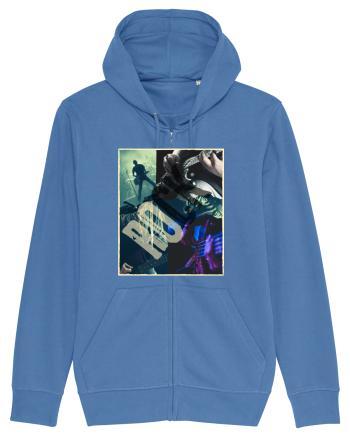 Vintage Rock Bright Blue