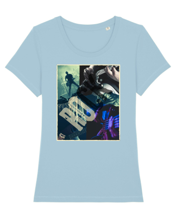 Vintage Rock Sky Blue