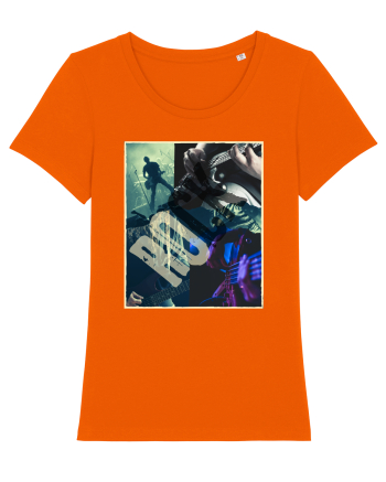 Vintage Rock Bright Orange
