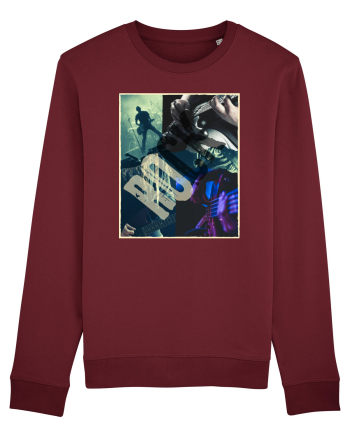 Vintage Rock Burgundy