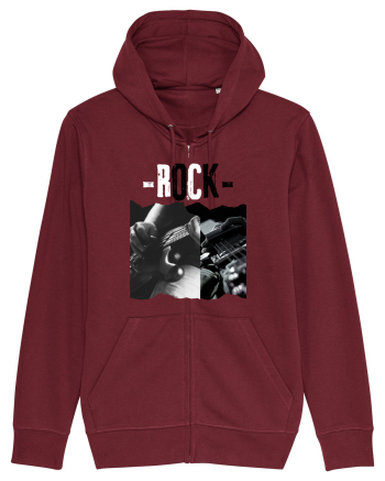 Vintage Rock Burgundy