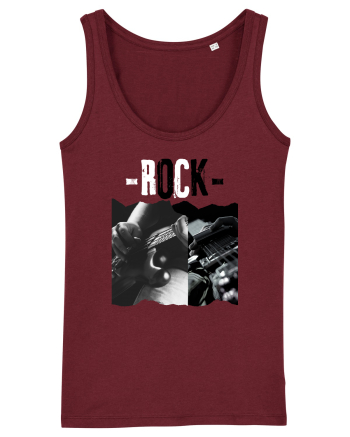 Vintage Rock Burgundy