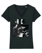 Vintage Rock Tricou mânecă scurtă guler V Damă Evoker