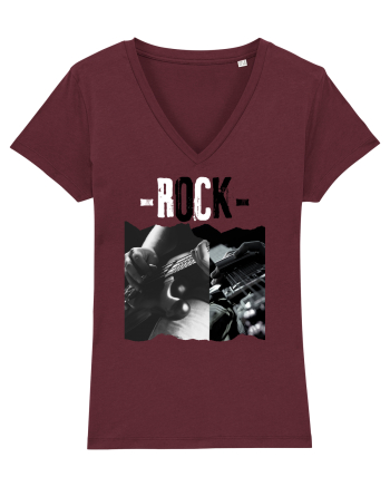 Vintage Rock Burgundy