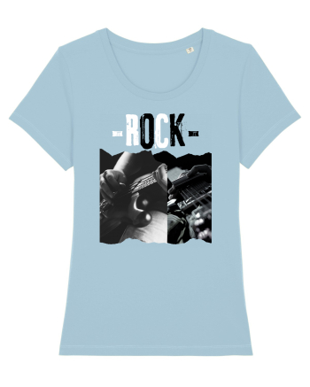Vintage Rock Sky Blue