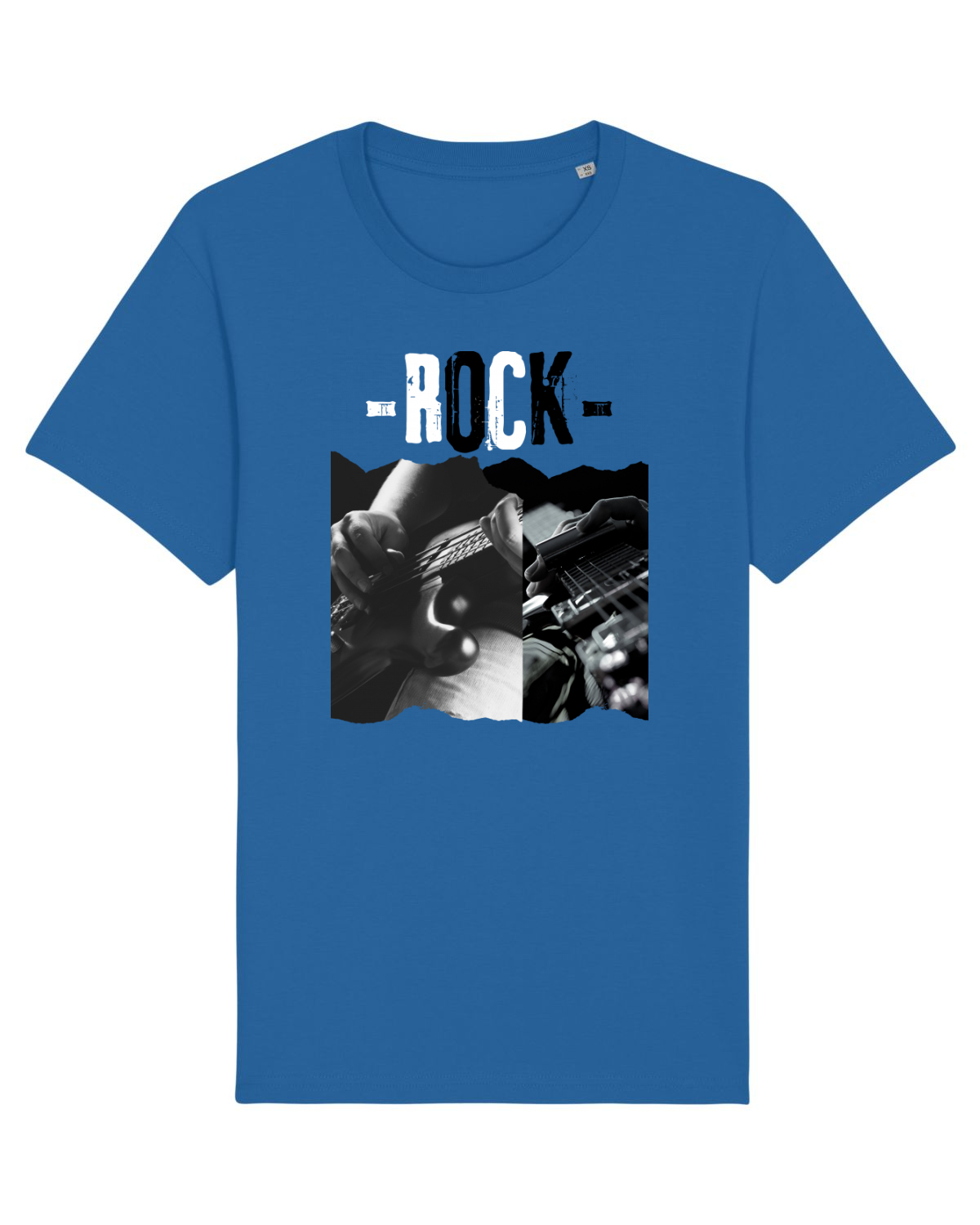 Tricou mânecă scurtă Unisex Rocker Royal Blue