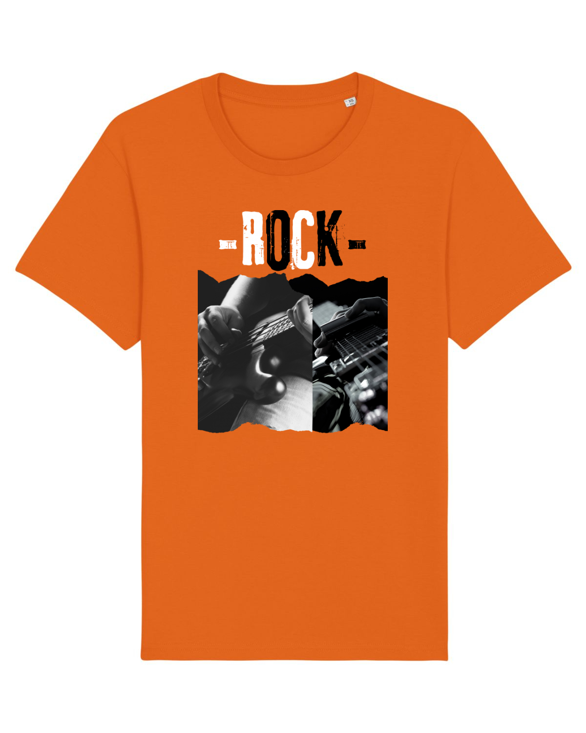Tricou mânecă scurtă Unisex Rocker Bright Orange