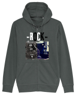 Vintage Rock Hanorac cu fermoar Unisex Connector