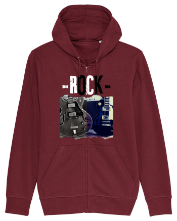 Vintage Rock Burgundy